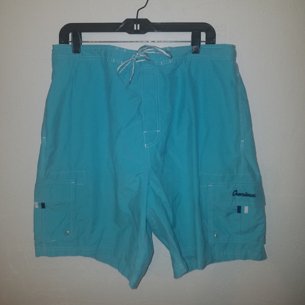 Cremieux swim shorts.